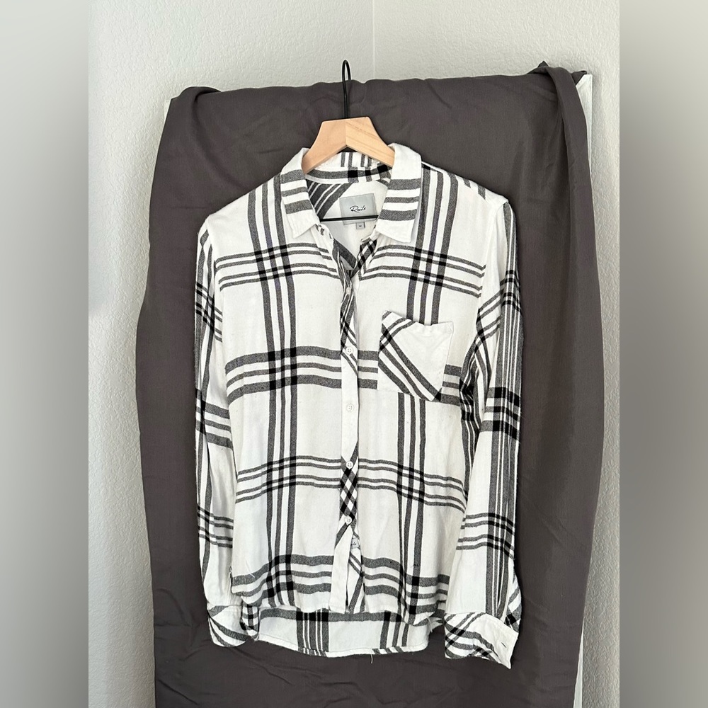 Rails cotton flannel shirt